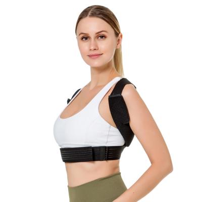 China Comfortable Adjustable Breathable Adjustable Comfortable posture corrector Hunchback Brace Body Support Belt Shoulder Sitting Back Posture Corrector for sale