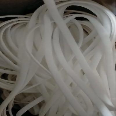 China China Factory Supply 3mm/4mm/5mm Nylon White Elastic Ear Cord Bands Earloop Earloop for sale