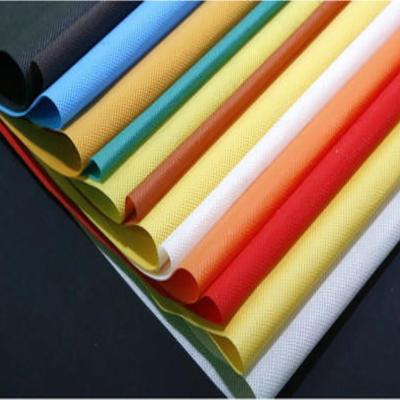 China Chinese supplier colorful non woven fabric pp spunbond nonwoven fabric waterproof for making bags for sale