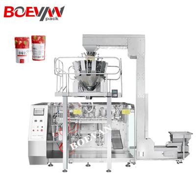 China BHP Premade Food Horizontal Snack Pouch Packing Machine for sale