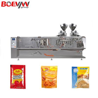 China Flat Food Sugar Powder Packing Machine 25g 4-Side Full Automatic Food Seal Pouch BHS-180 for sale