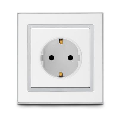 China Residential Electrical Indonesia Euro Wall Security Hidden Socket / Multipurpose European Safe Socket for sale