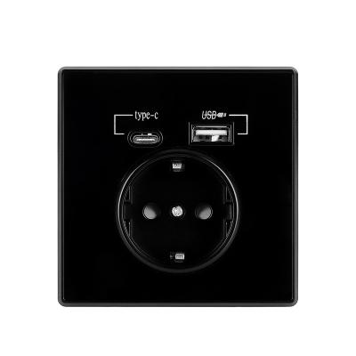 China Exquisite Hot Selling Eu Usb 16amp European Standard Switch Socket Electrical Wall Switches for sale