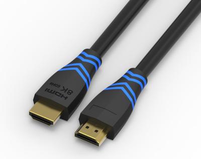 China HDTV Direct Factory 1M 2M 5M 8K Ultra HD Video Cable HDMI High Quality Type A To A Convert Cable For Home Theater for sale