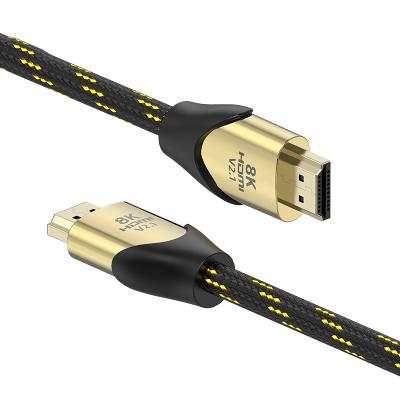 China Hot Selling HDTV HDMI Male To HDMI Male UHD 8K 3D 2160P 1M To 3M HDTV Cable For Computer TV Monitor for sale