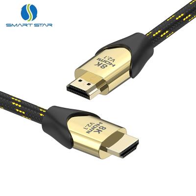 China Hot Selling HDTV HDMI Male To HDMI Male UHD 8K 3D 2160P 1M To 3M HDTV Cable For Computer TV Monitor for sale