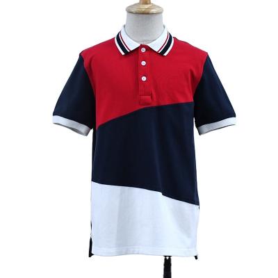 China New Breathable Promotional Sale Products Short Sleeve Custom Knitted Sports Polo Shirt CCT-22BT-109 for sale