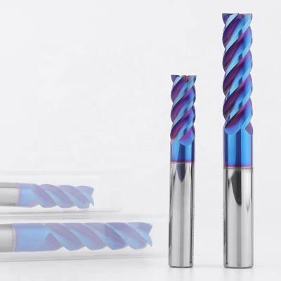 China The best endmill of HRC65 carbide end mill cutting tools for sale