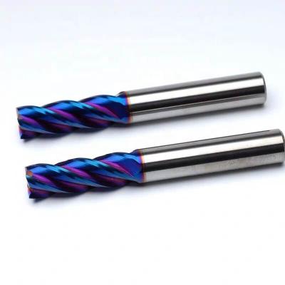 China Endmill Solid Carbide CNC Milling Cutter HRC65 10x75mm Carbide End Mills for sale