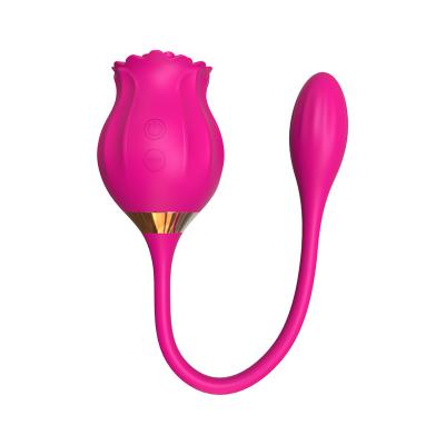 China 12 Vibration Modes and 12 Sucking Modes Customize Logo 12 Frequency Vibrating Sex Toys for Woman and 12 Sucking Modes Rose Vibrator for Women for sale