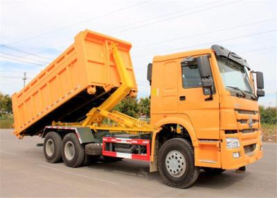 Cina Camion del compattatore dei rifiuti del camion di immondizia dell'ascensore del gancio della guida a destra HOWO 6X4 15t 20t in vendita