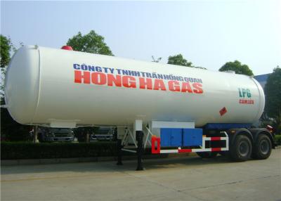 Cina 2 semirimorchio cisterna del gas di tonnellata GPL dell'asse 40000L 40M3 20, rimorchio dei semi del carro armato di 56M3 GPL in vendita