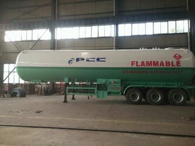 China 60000 Liters Tanker Truck Trailer Tri Axle Propane LPG Gas Tank Semi Trailer 30 Tons for sale