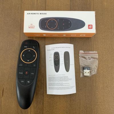 China Smart TV Factory Supply Wireless Keyboard Voice Air Mouse Group of Ten Remote Control With 2.4g Voice for sale