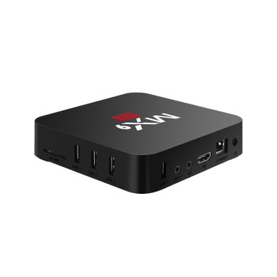 China 4K UHD Factory Direct Wholesale Android 7.1 MX9 4k Android Smart TV Box Quad Core 1gb RAM 8gb ROM HD TV Box for sale