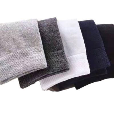 China Wholesale Antibacterial Mens Socks Pure Breathable Deodorant Sweat Cotton Sports Tube Socks Absorbing Medium Men for sale