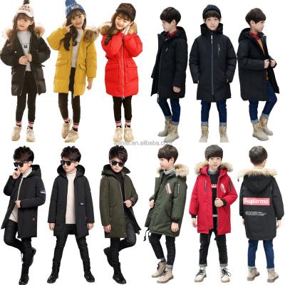 China 2022 new children's boys breathable girls coat hooded winter outerwear children down jacket for sale