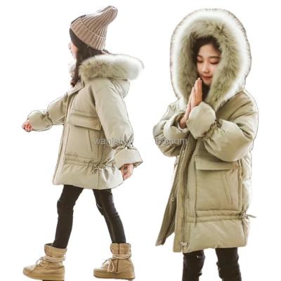 China Wholesale Waterproof Children's Jacket Winter Hooded Kids Stripper Down Coats for sale