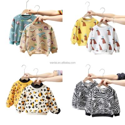 China Winter Breathable Warm Children Clothes Pullover Cartoon Baby Hoodies Sweatshirts Wholesale for sale