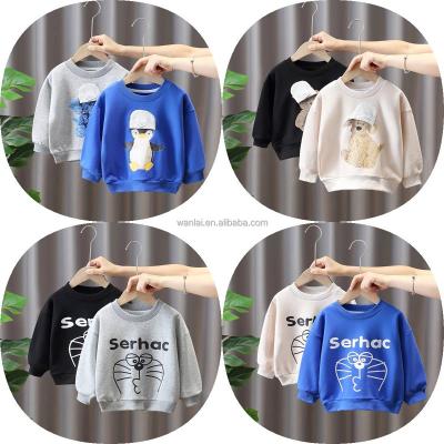 China Long Sleeve Sweatshirts Kids Clothing Baby Boy Girl Fashion Breathable Cotton Sweatshirt Children Clothes for sale