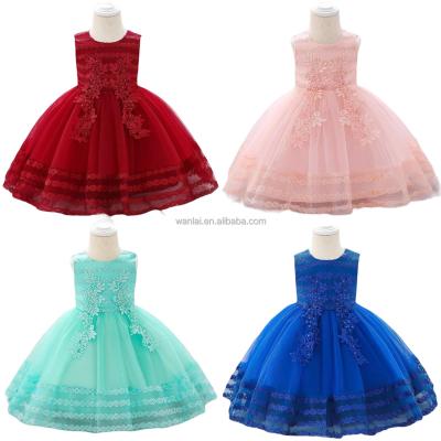 China Anti-wrinkle wholesale girl's princess dress boutique wedding dresses fairy girls dresses for sale