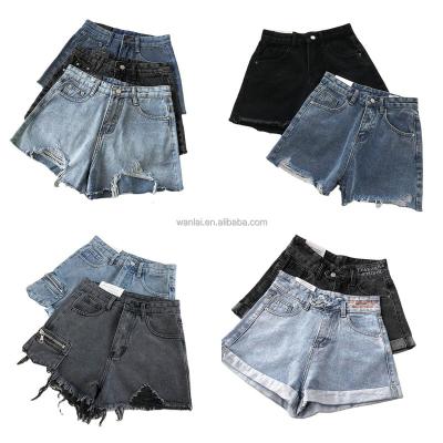 China High Waist Denim Jean Shorts For Woman Wholesale Women Fashion Breathable Sexy Ladies Denim Jeans Shorts Jean Shorts For Woman for sale