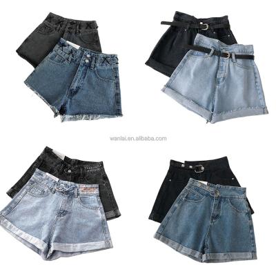 China Factory wholesale women's breathable jeans 2022 new summer denim shorts plus size shorts for sale