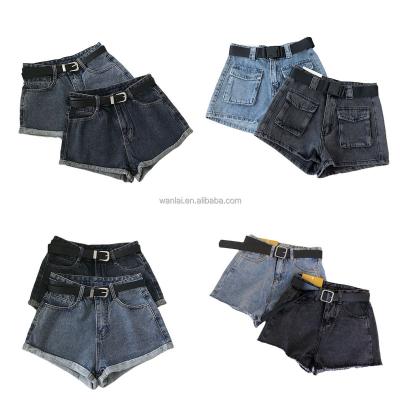 China Breathable Street Style New Arrival Hot Denim Shorts High Waist Women's Jeans for sale