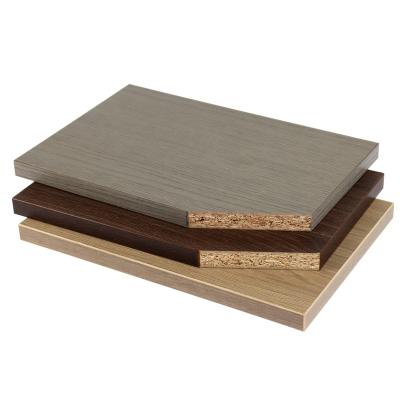 China Modern Different Colors Laminated Melamine Furniture Particleboard Chipboard for sale