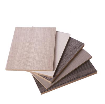 China Modern Eco - Friendly Melamine Paper Coated Laminated MDF Board For Interior for sale