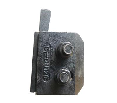 China Rail Maintenance Forged Steel Rail Clamp For Rail Fastening System for sale