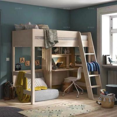 China Modern Kids Bed Room Simple Design Price Playhouse Loft Loft Bed Platform DIY Beautiful Good for sale