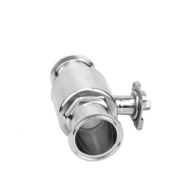 China Dairy Low Price Stainless Steel Flange ss304 Sanitary Gas Motorized Ball Valve 1000 Tri Electric for sale