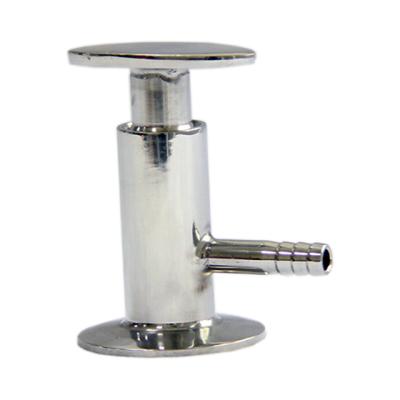 China Hot Sale SS304 Wenzhou Dairy Tri Clamp Sanitary Stainless Steel Flange Aseptic Sample Valve for sale