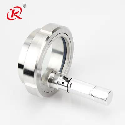 China High Quality Sanitary Stainless Steel Full Sight SS304 Tank Level Sight Glass With Light Weight DN80-DN150 for sale