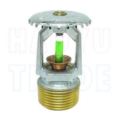 China Chrome Plating TY4151 FM Approvals ULapprovals 93C/200F Copper Fire Sprinkler To Build K Factor 8.0/115 Sprinkler 3/4inch Brass Nozzle for sale