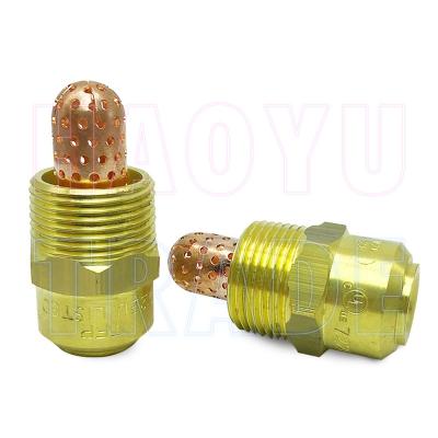 China Brass SPRINKLER HV26 for USA non-automatic use in waterjet fixed systems filter screen with spray nozzle cooling system for sale