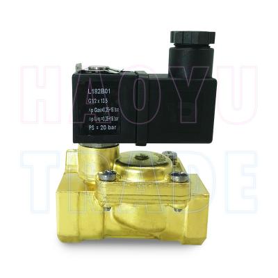 China Brass Solenoid Valve General Service Valves General Control 1/2inch ZB12A 24V 5.5w Solenoid Valve - 2 Way for sale