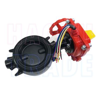 China Reliable DN65 Butterfly Valves RASCO REL-300G/W-1012 Fire Protection General Firewall Valve Sprinkler for sale