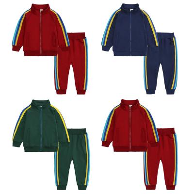 China Autumn Clothes For Kids Children Casual Set 2Year Boys Dressing Sets Kids Clothing Sets Sweatshirt Tops Pants for sale