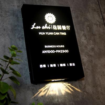 China Buildings Acrylic Letter Led Lighting Box Sign Light Boxes Signs for sale