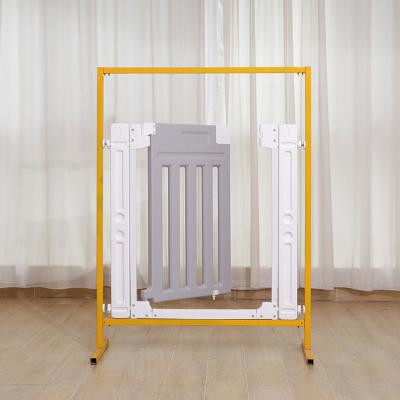 China Easy Install Plastic Baby Barriers Safety Stairs Child Baby Gate Gate Baby Safety Gate for sale