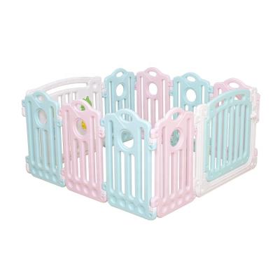 China Candy Color Plastic Baby Safety Playpen Children Activicty Center for sale