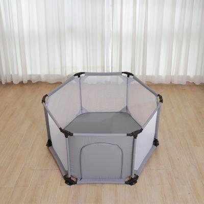 China Modern Baby Playpen Hexagon Cloth Baby Playpen Six Sides Baby Playpen Portable Play Yard Foldable Baby Product for sale