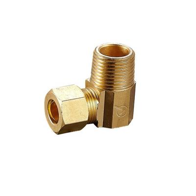 China Hose lines connect lead-free brass compression fittings for sale