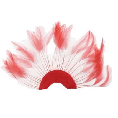 China 4-5 pulgadas de plumas de viento, fan de fiesta de plumas. en venta