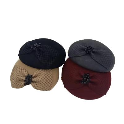 China DHL Shipping Wool Felt Hat Made of Wool and Cotton Materials for sale