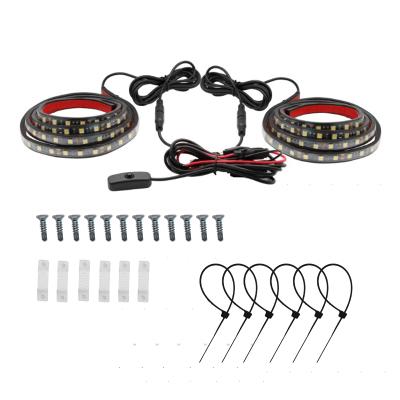 China Hot Selling LED Bed Strip Light With For Cargo Pickup Truck SUV RV Boat Car Led Atmosphere Light 1.5m*2 for sale