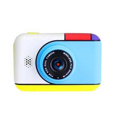 China Wholesale 2.4 Inch IPS Screen Kids Camera Digital Selfie Camera Recording Kids Best Function Gifts With Cartoon Case for sale