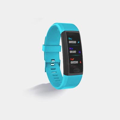 China Touch Screen Newcomers 5Tm Waterproof 1.14 Inch Stylish Smartwatches With Step Calories Sleep Tracker Blue for sale